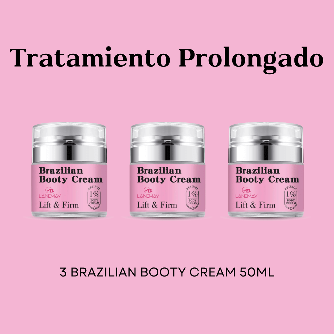 Brazilian Booty Cream - Crema para glúteos 3 unidades